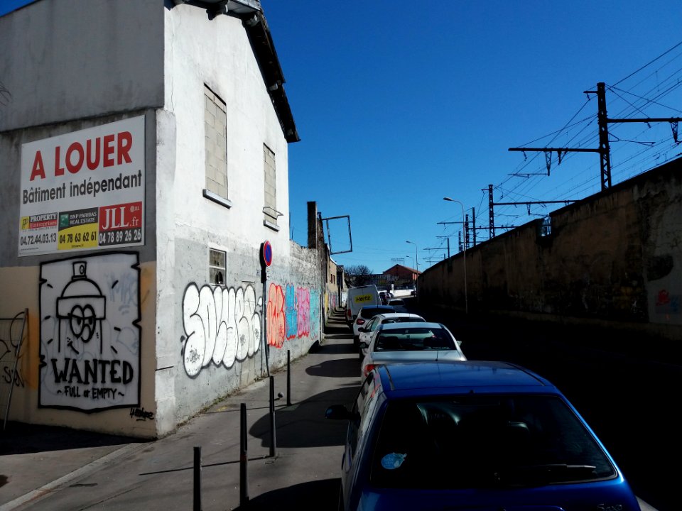 Lyon 7e - Rue Paul Duvivier, début en partant de l'avenue Berthelot