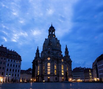 Saxony historic center germany photo