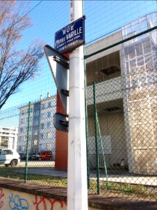 Lyon 7e - Rue Mathieu Varille, plaque