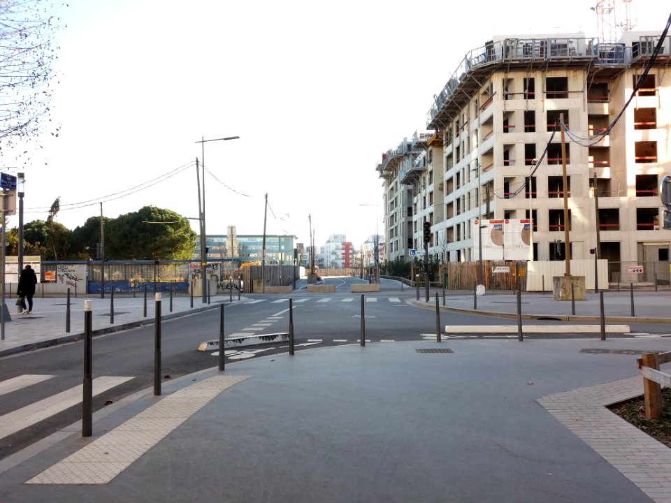 Lyon 7e - Rue Michel Félizat, à l'intersection avec les rues Crépet et Pré Gaudry