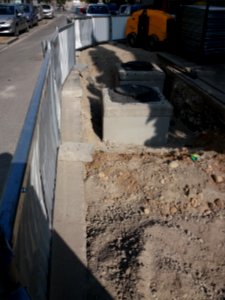 Lyon 7e - Rue Simone de Beauvoir - Fin des travaux du chauffage urbain