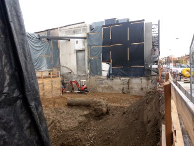 Lyon 7e - Rue Marcel Mérieux - Chantier entre le Carnegie Hall et le Ninkasi 02