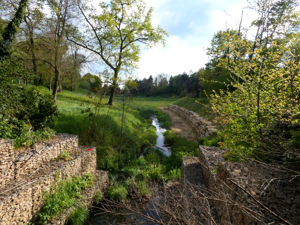 Lyon 9e - Parc du Vallon - Aval du ruisseau des Gorges de la Duchère