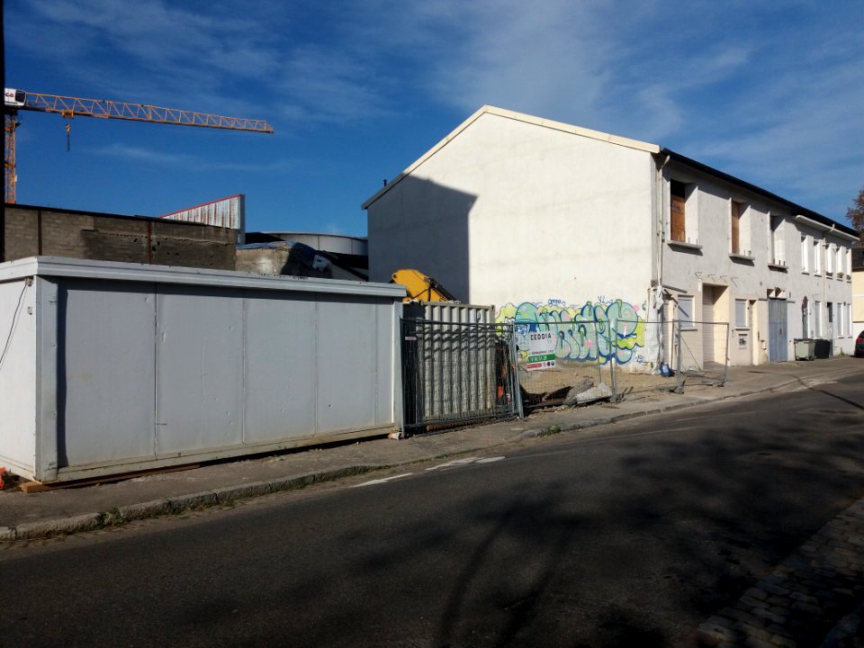 Lyon 7e - Rue Paul Massimi - Chantier au numéro 10 (2)