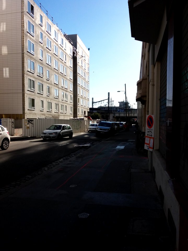Lyon 7e - Rue Professeur Zimmermann, en direction du sud
