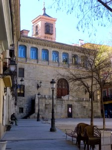Madrid - Plaza de la Paja y Capilla el Obispo