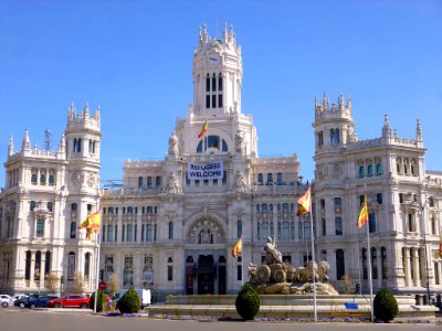 Madrid - Plaza de la Cibeles y Palacio de Comunicaciones (Ayuntamiento de Madrid) 1 photo
