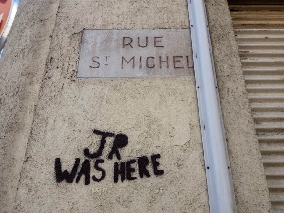 Lyon 7e - Rue Saint Michel, plaque