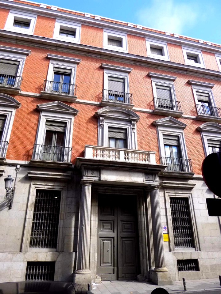 Madrid - Palacio de la Marquesa de la Sonora, sede del Ministerio de Justicia de España