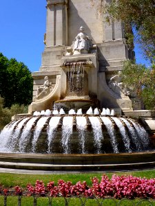 Madrid - Plaza de España, Monumento a Miguel de Cervantes 5