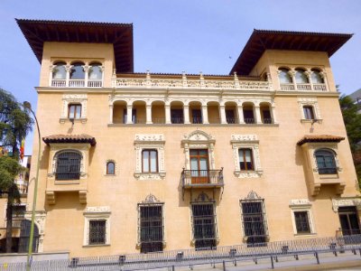 Madrid - Paseo de Eduardo Dato, Palacio de los Marqueses de Bermejillo del Rey 3