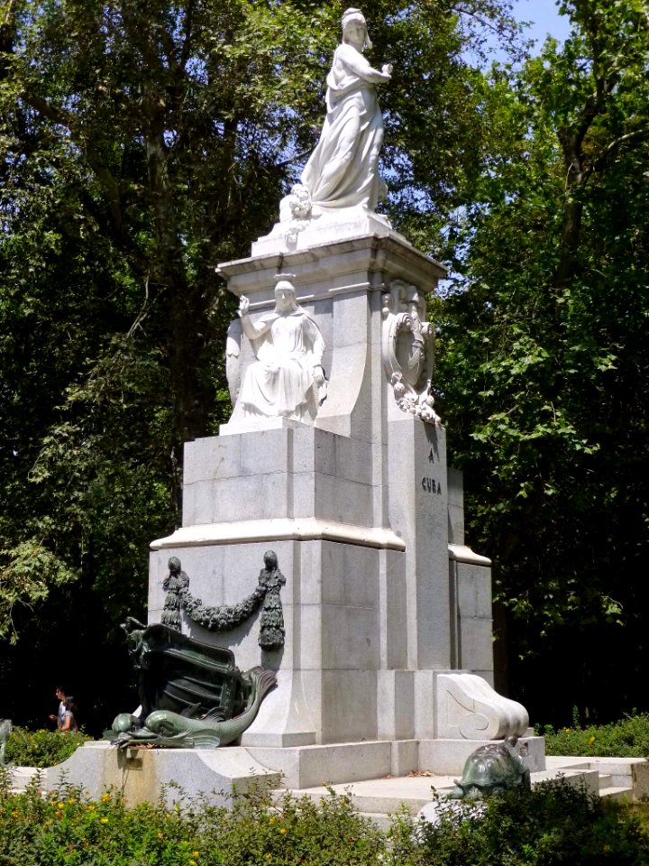 Madrid - Parque del Retiro - Monumento a Cuba 03