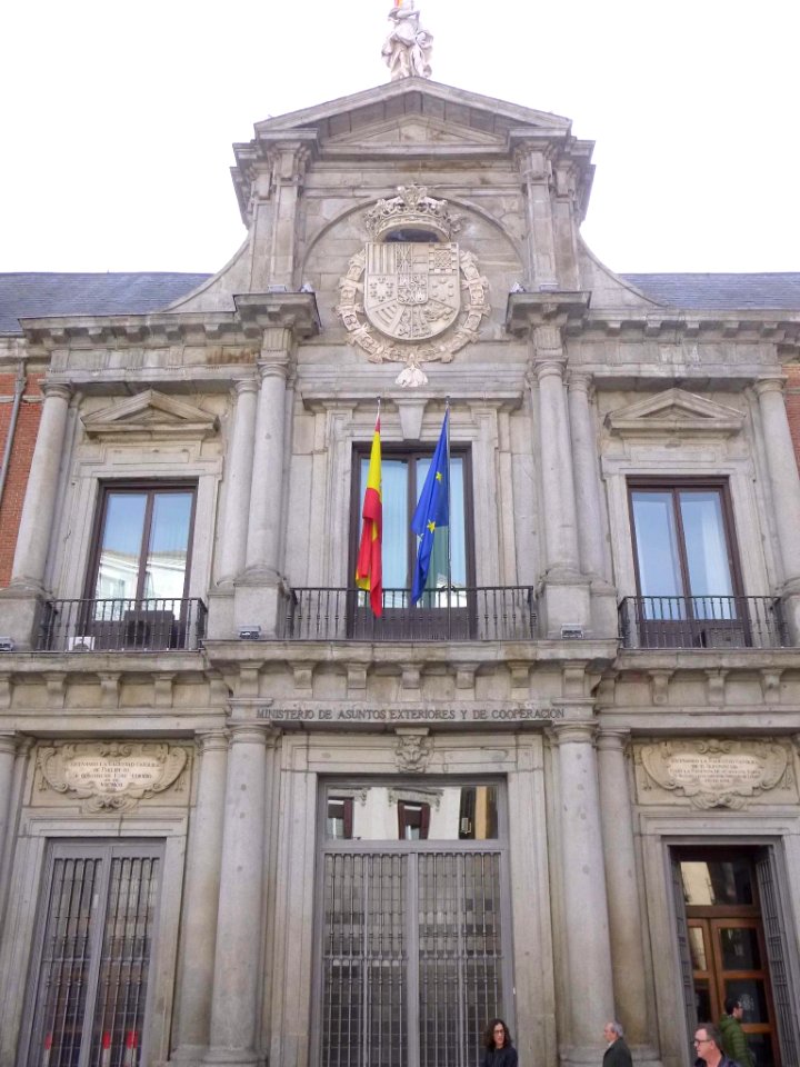 Madrid - Palacio de Santa Cruz (Ministerio de (Ministerio de Asuntos Exteriores de España) 3