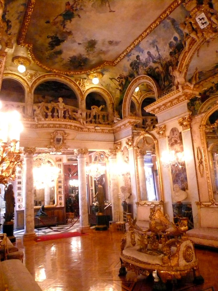 Madrid - Museo-Palacio Cerralbo, salón de baile 2