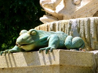 Madrid - Parque del Retiro - Fuente de los Galápagos 1