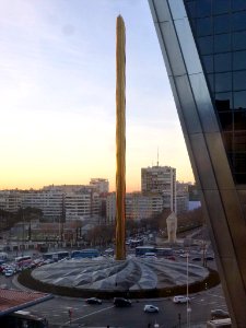 Madrid - Obelisco de Plaza de Castilla