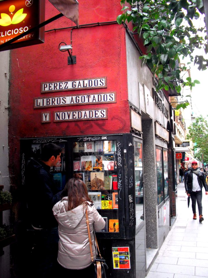 Madrid - Librería Pérez Galdós 1