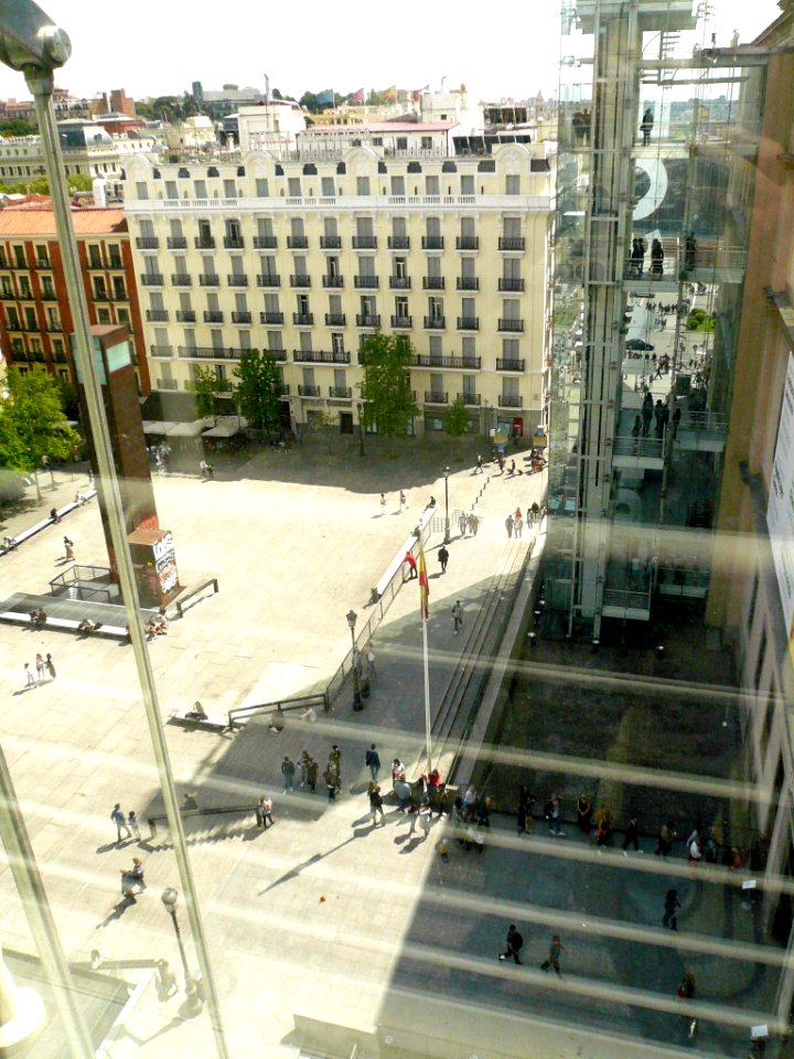 Madrid - MNCARS, Exterior del Edificio Sabatini