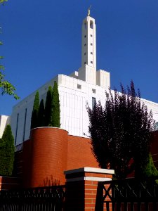 Madrid - Moratalaz, Templo Mormón 05 photo