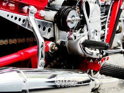 Nostalgia motorcycle two wheeled vehicle