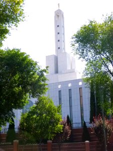 Madrid - Moratalaz, Templo Mormón 01 photo