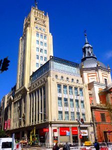 Madrid - Edificio La Unión y el Fénix (Hotel Petit Palace Alcalá Torre) 8