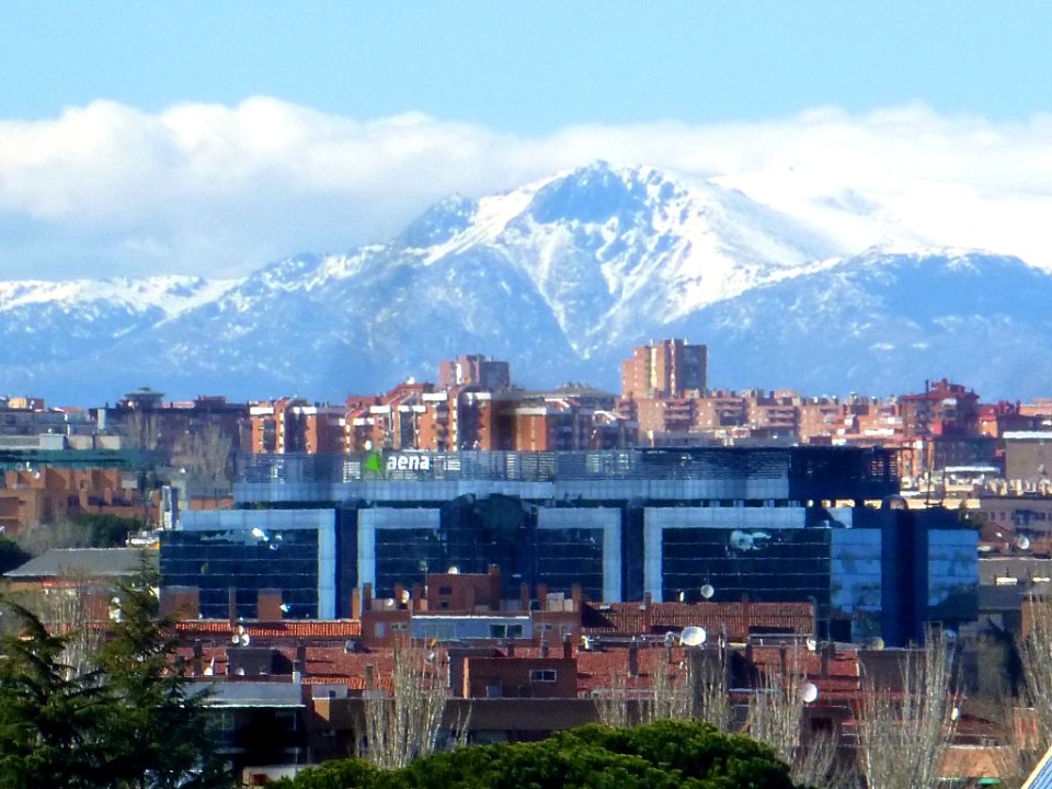 Madrid - La Sierra de Madrid vista desde San Blas 2