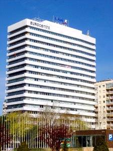 Madrid - Edificio Eurocentro (aloja la Embajada de Venezuela en España) 1
