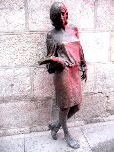 Madrid - Malasaña, estatua