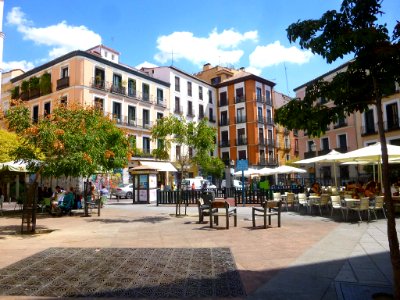 Madrid - Malasaña, Plaza Juan Pujol 1