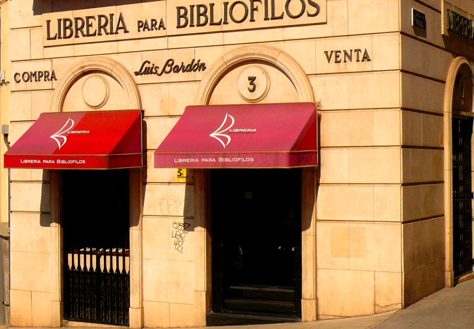 Madrid - Librería para bibliófilos Luis Bardón 1