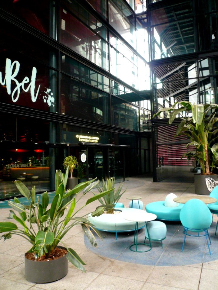 Madrid - Museo Nacional Centro de Arte Reina Sofía (MNCARS), Cafetería Restaurante NuBel 02