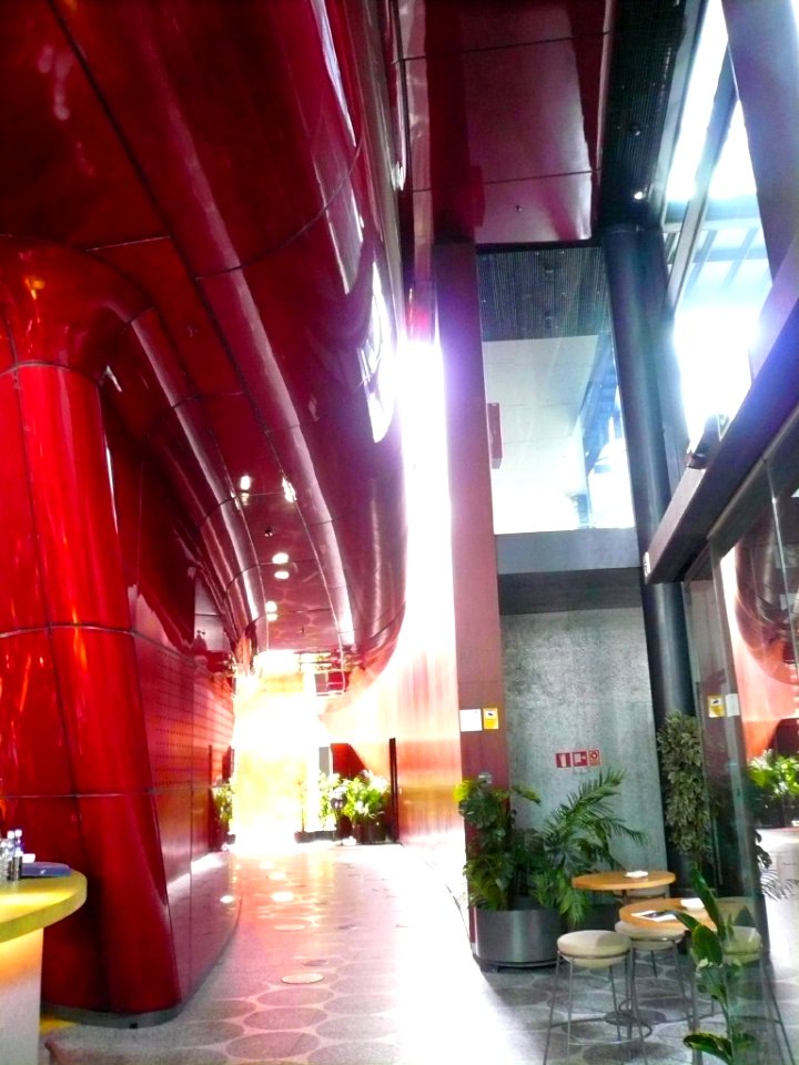 Madrid - Museo Nacional Centro de Arte Reina Sofía (MNCARS), Cafetería Restaurante NuBel 12