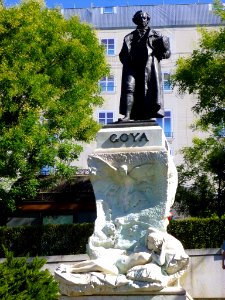 Madrid - Museo del Prado, Monumento a Goya 1