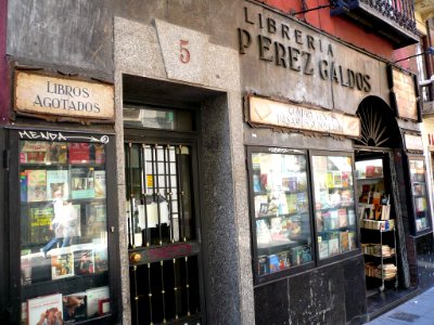 Madrid - Librería Pérez Galdós 4
