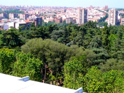 Madrid - Mirador de la cornisa del Palacio Real 3
