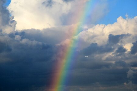 Nature background cloudy sky photo