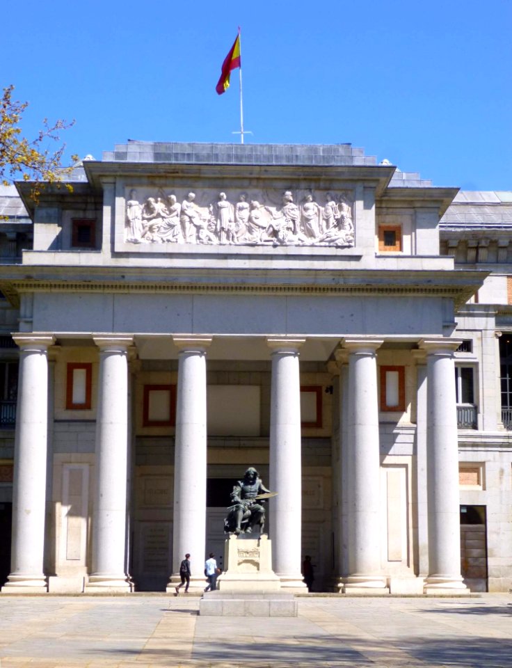 Madrid - Museo del Prado, Edificio Villanueva 1