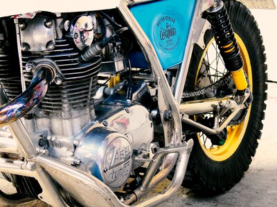 Nostalgia motorcycle two wheeled vehicle