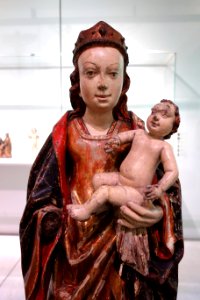 Madonna and child, Brabant, c. 1500 - Museum M - Leuven, Belgium - DSC04920