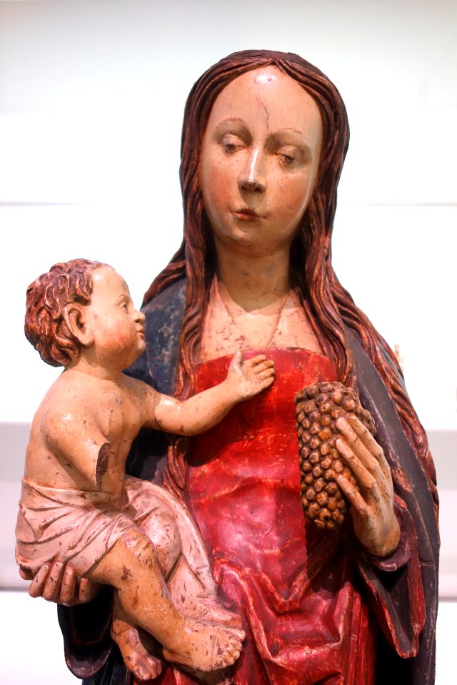 Madonna and child, Brabant, c. 1500 - Museum M - Leuven, Belgium - DSC04932