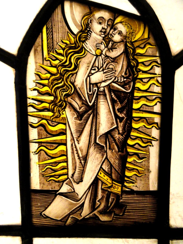 Madonna of the Apocalypse, Nauvo Church, ca. 1500 - National Museum of Finland - DSC04220