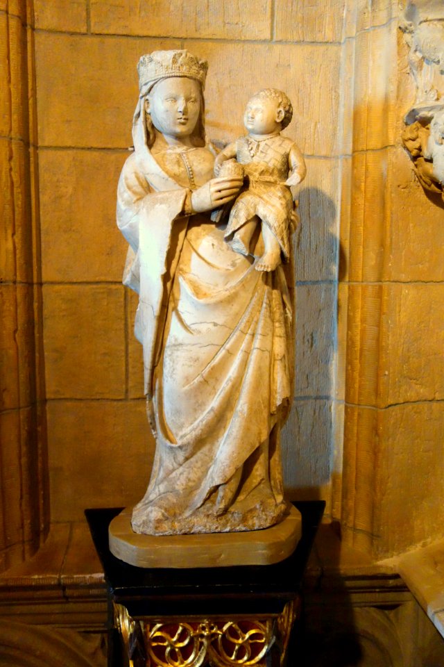 Madonna and Child - Hearst Castle - DSC06898