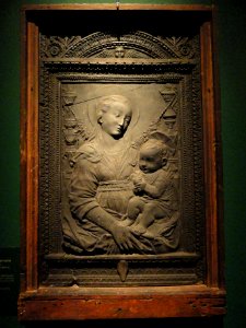 Madonna after Antonio Rossellino - Ny Carlsberg Glyptotek - Copenhagen - DSC09353