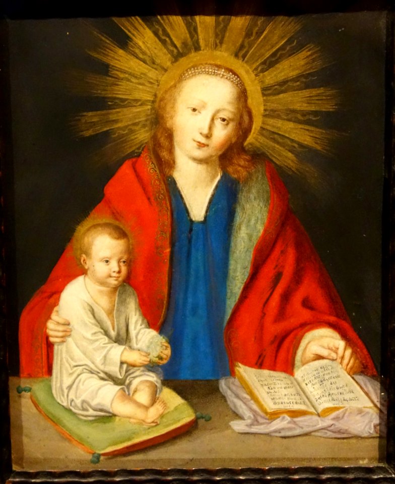 Madonna with Child by Quinten Massijs I, c. 1485-1495 - Museum M - Leuven, Belgium - DSC05108