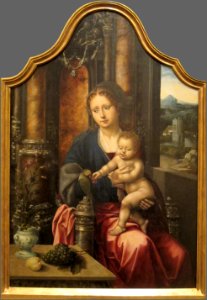 Madonna and Child by the Master of the Parrot, San Diego Museum of Art