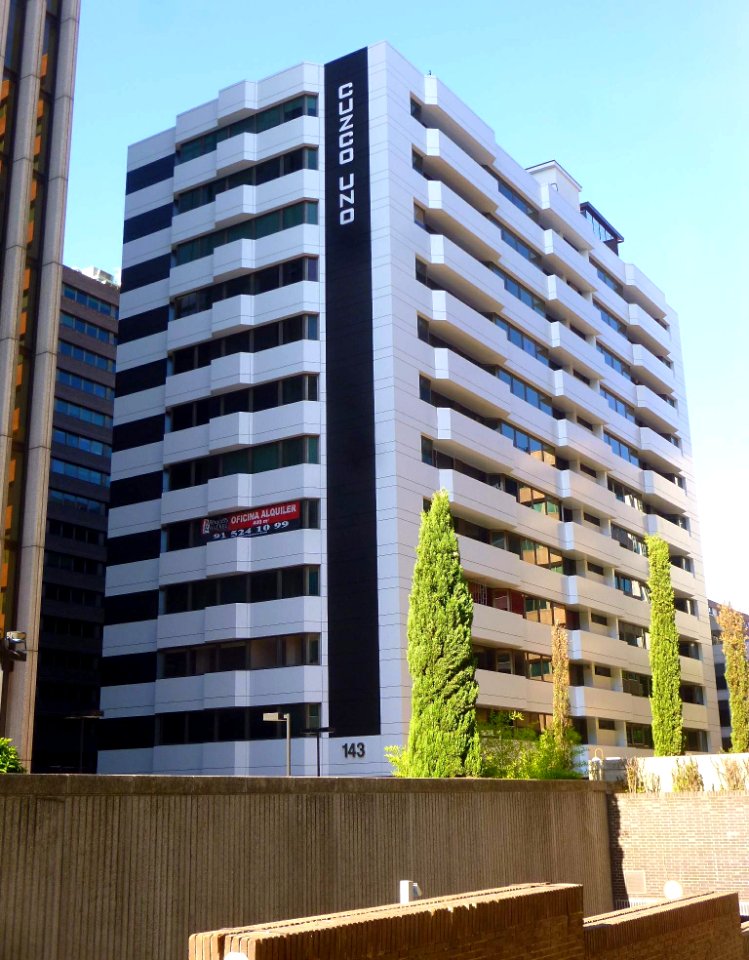 Madrid - Edificio Cuzco I, Paseo de la Castellana 143 (5)