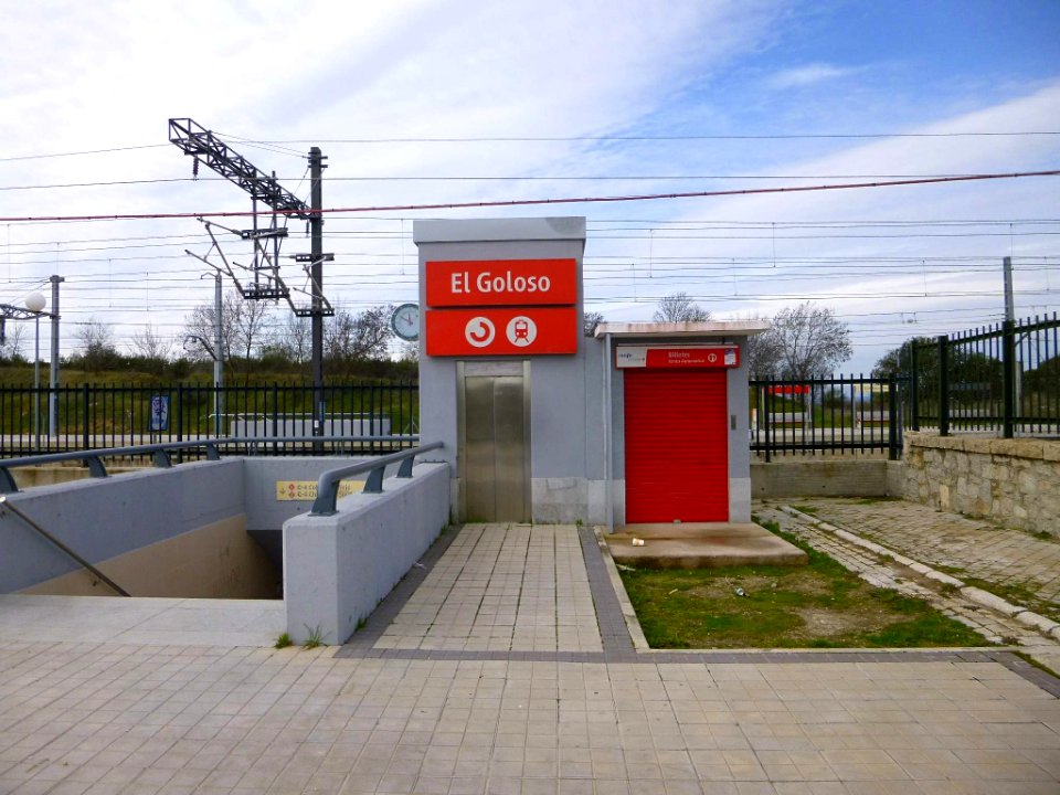 Madrid - Estación de El Goloso 2