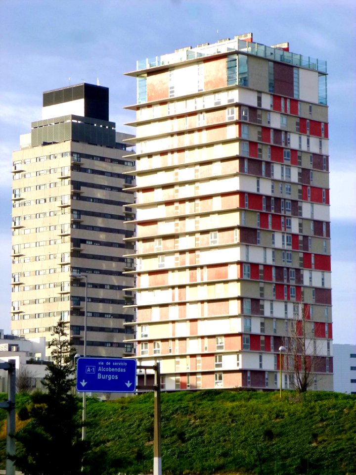 Madrid - Isla de Chamartín, Torre Panorama y Torre Puerta de Chamartín