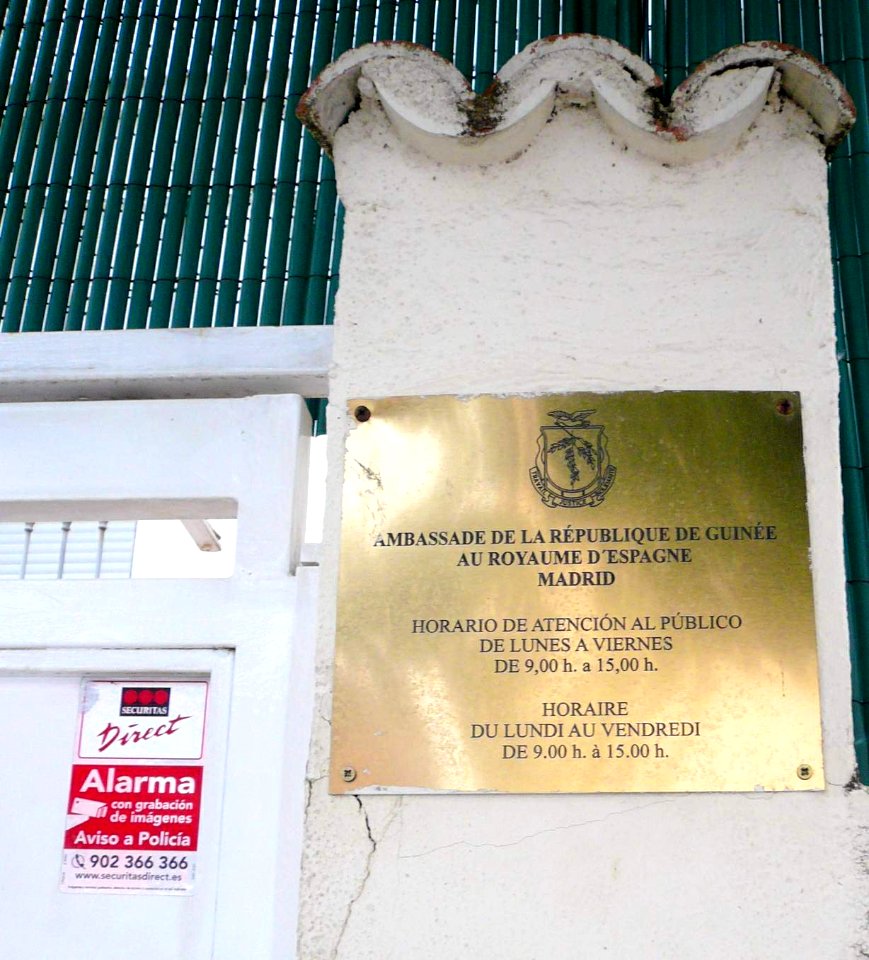 Madrid - Embajada de Guinea 1